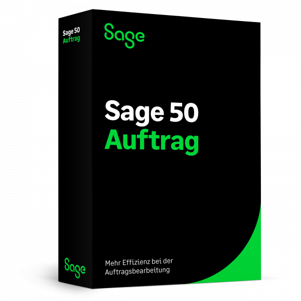 Sage 50 Connected Auftrag jährlich